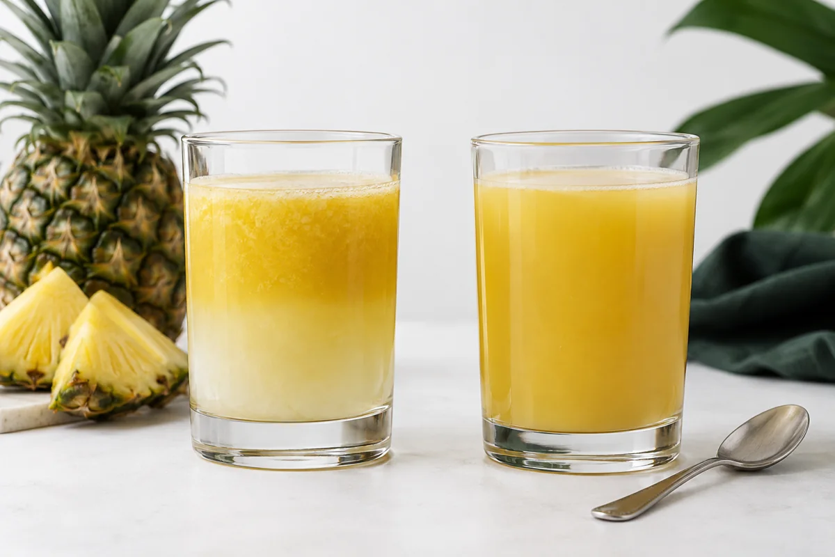 Why Pineapple Juice Separates After Thawing