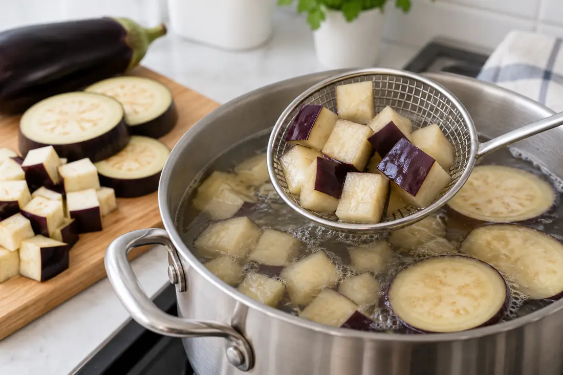How Long to Boil Eggplant? preparation comparison