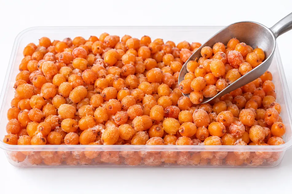 Iqf frozen seaberries